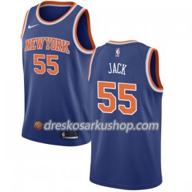 Muški NBA Dres New York Knicks Jarrett Jack 55 Nike 2017-18 Plava Swingman